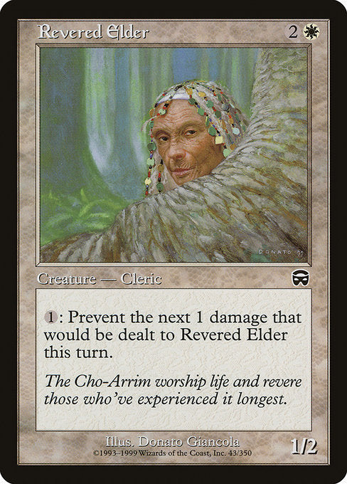Revered Elder [Mercadian Masques] | Gam3 Escape