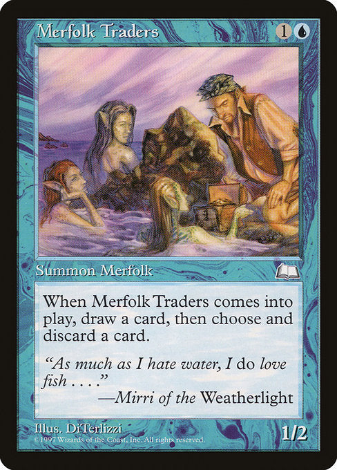 Merfolk Traders [Weatherlight] | Gam3 Escape