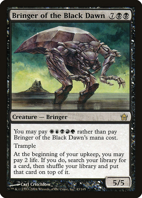 Bringer of the Black Dawn [Fifth Dawn] | Gam3 Escape