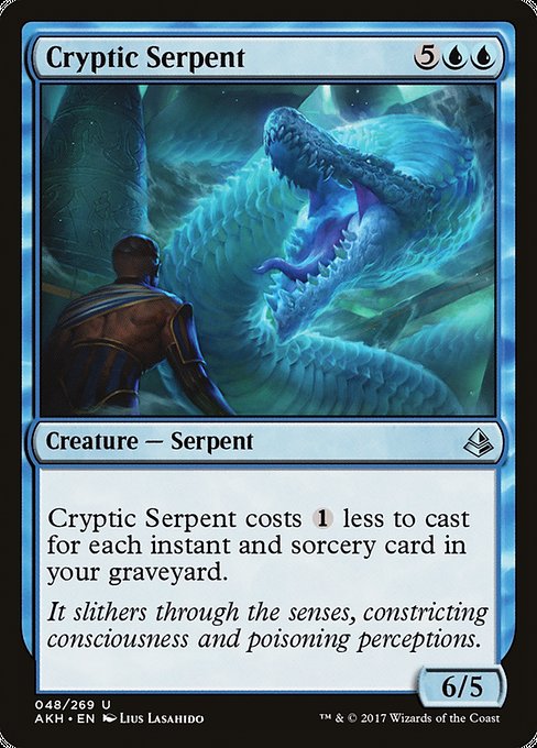 Cryptic Serpent [Amonkhet] | Gam3 Escape