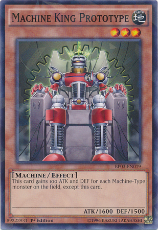 Machine King Prototype (Shatterfoil) [BP03-EN019] Rare | Gam3 Escape