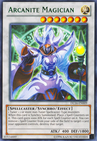 Arcanite Magician (Green) [DL14-EN009] Rare | Gam3 Escape