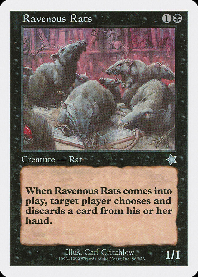 Ravenous Rats [Starter 1999] | Gam3 Escape