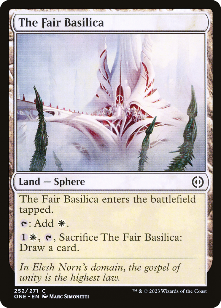 The Fair Basilica [Phyrexia: All Will Be One] | Gam3 Escape