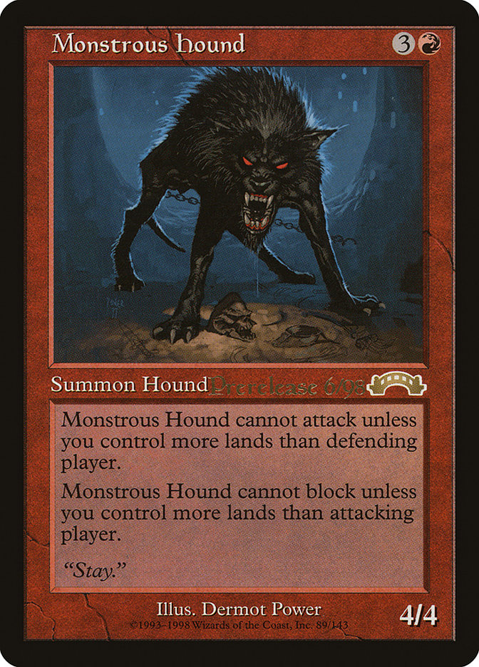 Monstrous Hound [Exodus Promos] | Gam3 Escape