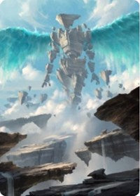 Celestial Colonnade Art Card [Zendikar Rising Art Series] | Gam3 Escape