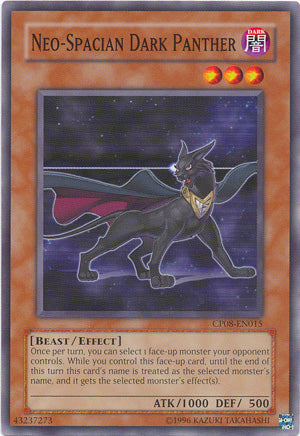 Neo-Spacian Dark Panther [CP08-EN015] Common | Gam3 Escape