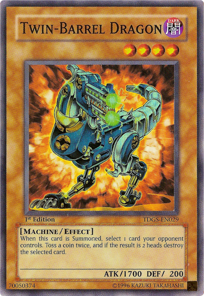 Twin-Barrel Dragon [TDGS-EN029] Super Rare | Gam3 Escape