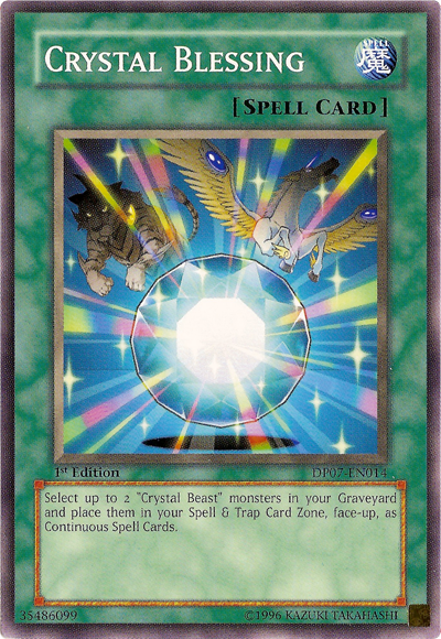 Crystal Blessing [DP07-EN014] Common | Gam3 Escape