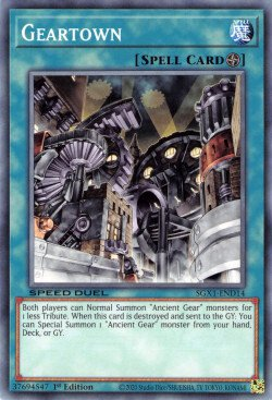 Geartown [SGX1-END14] Common | Gam3 Escape