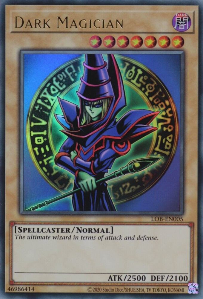 Dark Magician (25th Anniversary) [LOB-EN005] Ultra Rare | Gam3 Escape