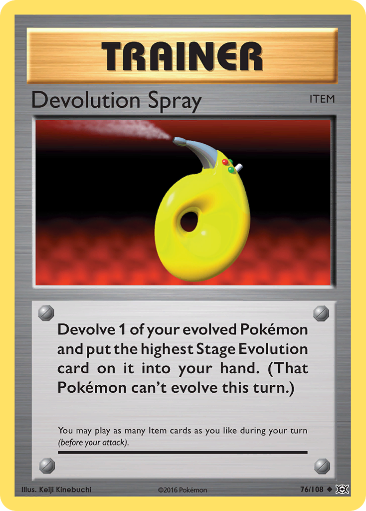 Devolution Spray (76/108) [XY: Evolutions] | Gam3 Escape