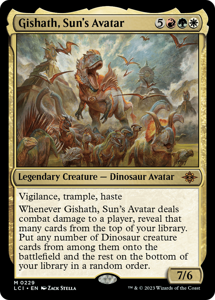 Gishath, Sun's Avatar [The Lost Caverns of Ixalan] | Gam3 Escape