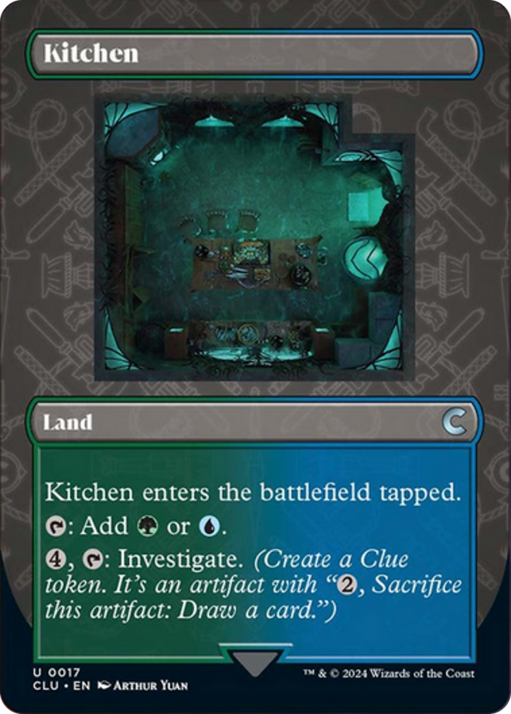 Kitchen (Borderless) [Ravnica: Clue Edition] | Gam3 Escape