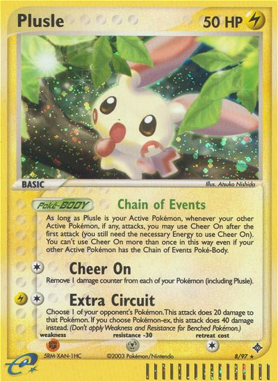 Plusle (8/97) [EX: Dragon] | Gam3 Escape