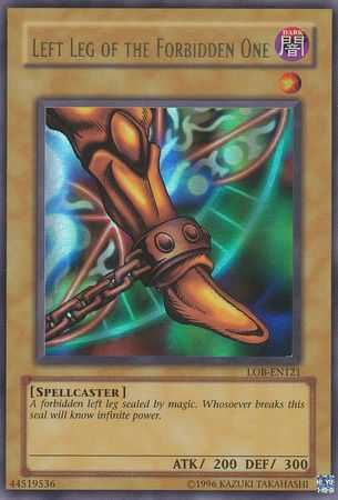 Left Leg of the Forbidden One [LOB-EN121] Ultra Rare | Gam3 Escape