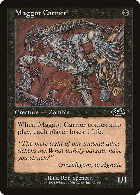 Maggot Carrier [Planeshift] | Gam3 Escape