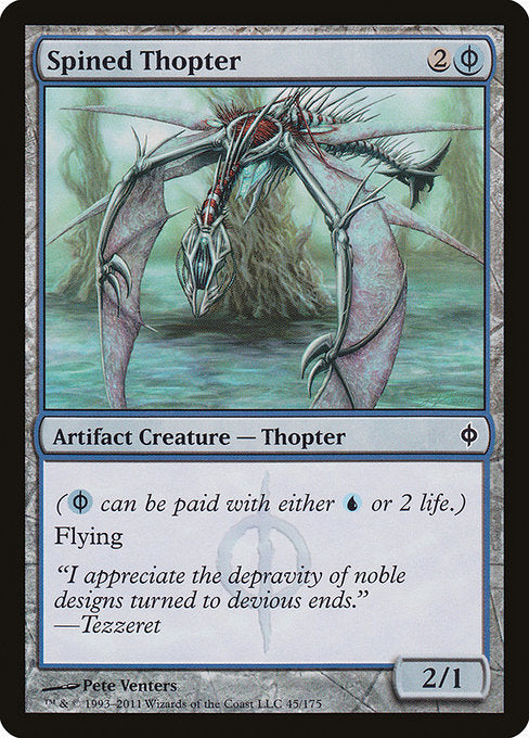 Spined Thopter [New Phyrexia] | Gam3 Escape