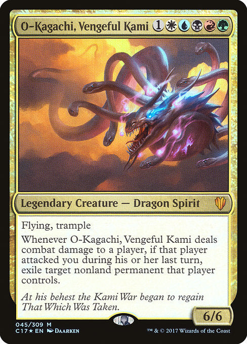 O-Kagachi, Vengeful Kami [Commander 2017] | Gam3 Escape