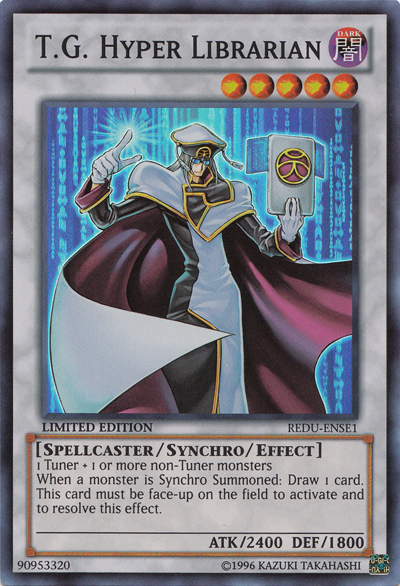 T.G. Hyper Librarian [REDU-ENSE1] Super Rare | Gam3 Escape