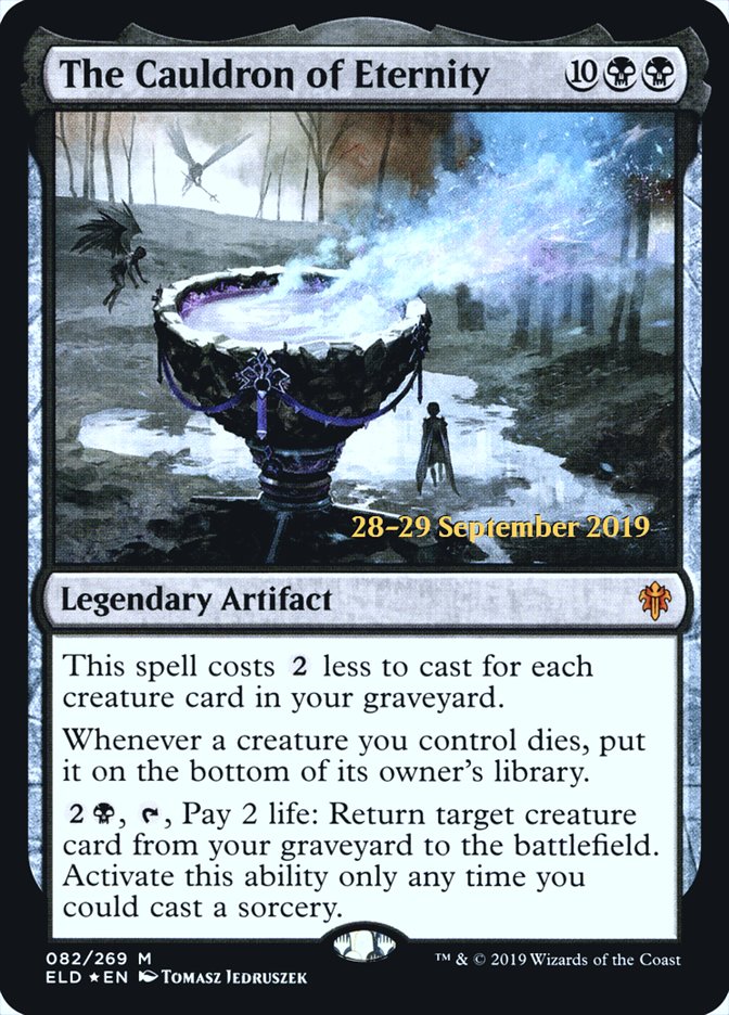 The Cauldron of Eternity  [Throne of Eldraine Prerelease Promos] | Gam3 Escape