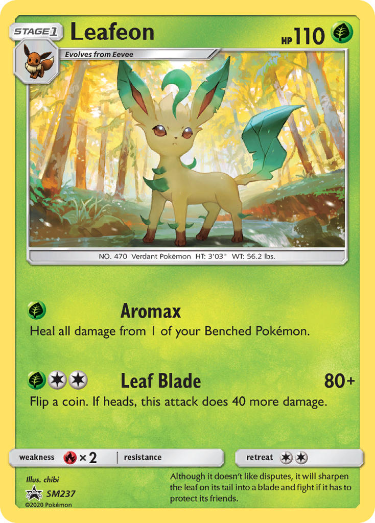 Leafeon (SM237) [Sun & Moon: Black Star Promos] | Gam3 Escape