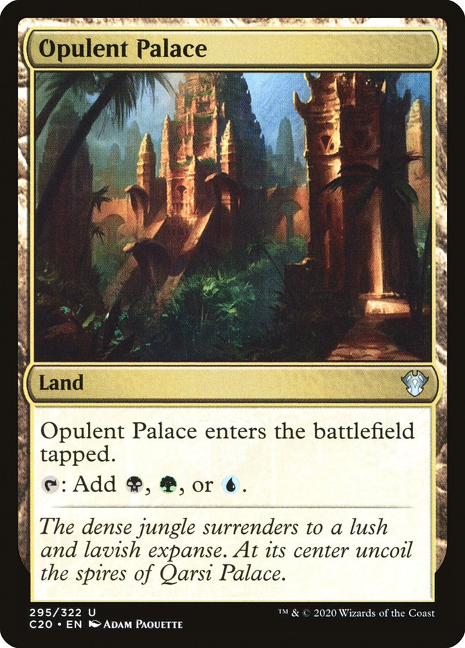 Opulent Palace [Commander 2020] | Gam3 Escape