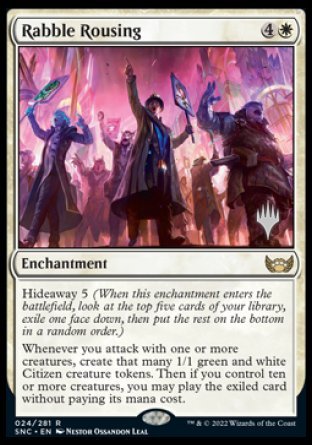 Rabble Rousing (Promo Pack) [Streets of New Capenna Promos] | Gam3 Escape