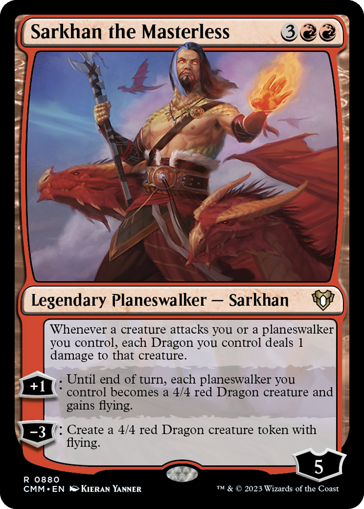 Sarkhan the Masterless [Commander Masters] | Gam3 Escape