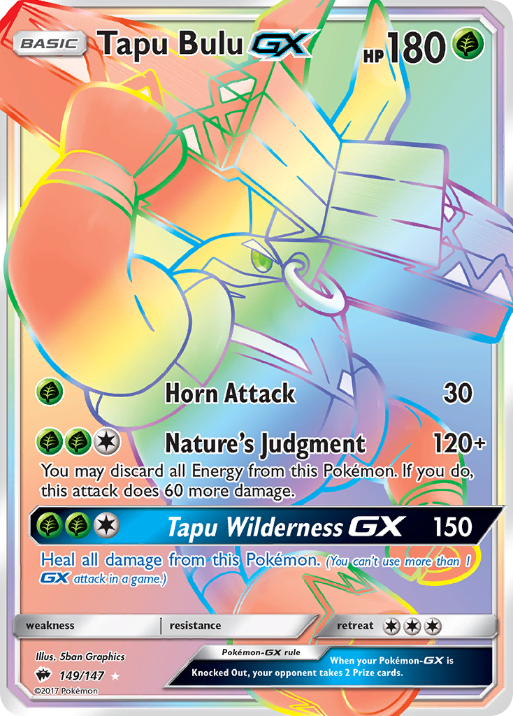 Tapu Bulu GX (149/147) [Sun & Moon: Burning Shadows] | Gam3 Escape