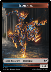 Spirit (0010) // Elemental (0037) Double-Sided Token [Commander Masters Tokens] | Gam3 Escape