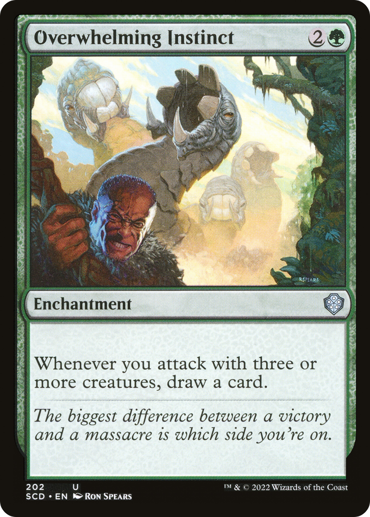 Overwhelming Instinct [Starter Commander Decks] | Gam3 Escape