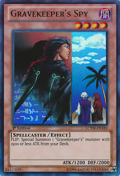 Gravekeeper's Spy [LCYW-EN183] Ultra Rare | Gam3 Escape