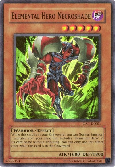 Elemental Hero Necroshade [GX1-EN001] Super Rare | Gam3 Escape