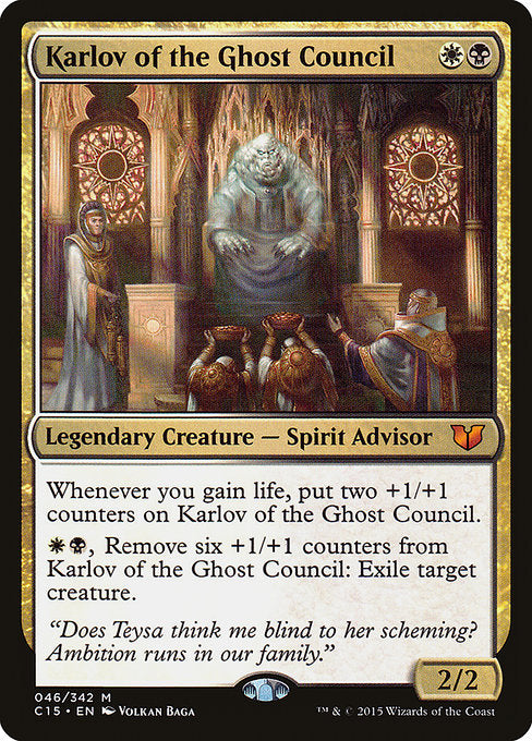 Karlov of the Ghost Council [Commander 2015] | Gam3 Escape