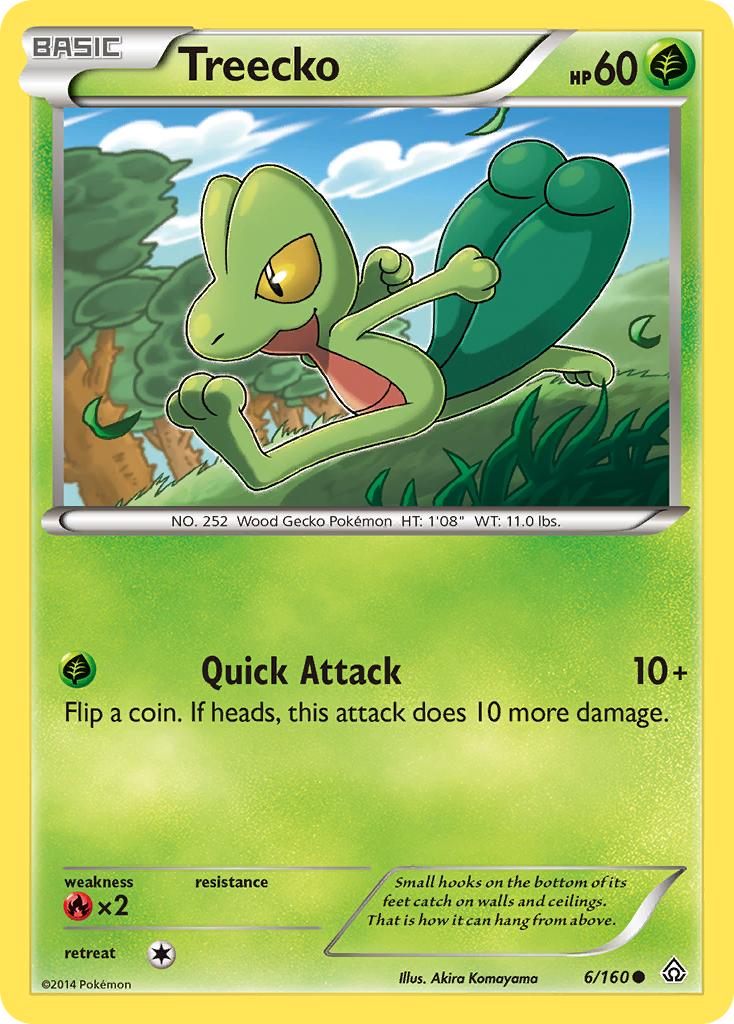 Treecko (6/160) [XY: Primal Clash] | Gam3 Escape