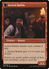 Town Gossipmonger // Incited Rabble [Shadows over Innistrad] | Gam3 Escape