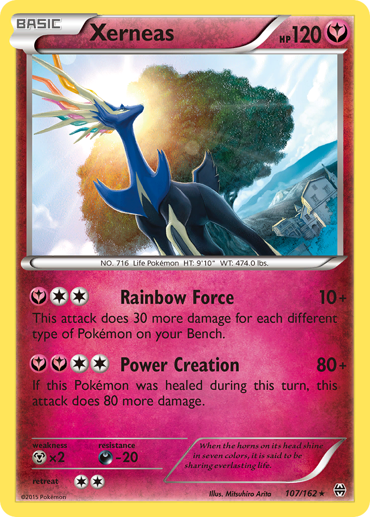 Xerneas (107/162) [XY: BREAKthrough] | Gam3 Escape