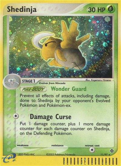 Shedinja (11/97) [EX: Dragon] | Gam3 Escape