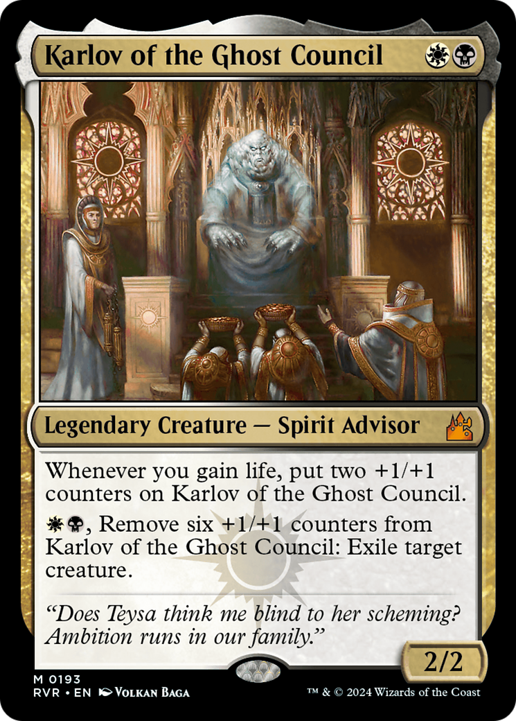 Karlov of the Ghost Council [Ravnica Remastered] | Gam3 Escape