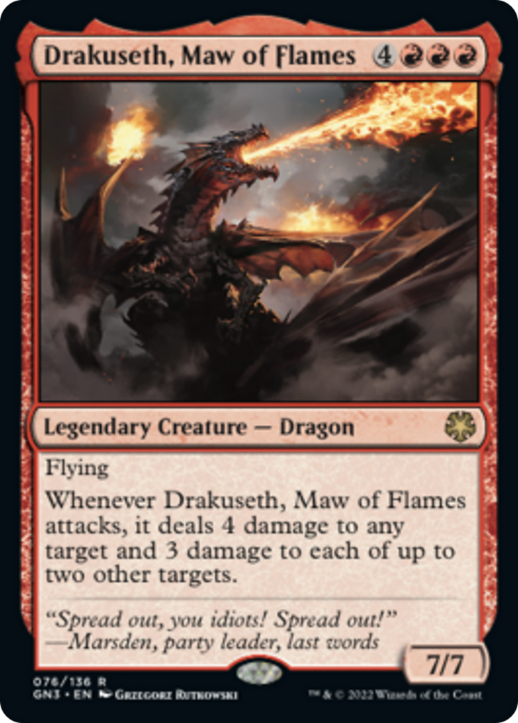 Drakuseth, Maw of Flames [Game Night: Free-for-All] | Gam3 Escape