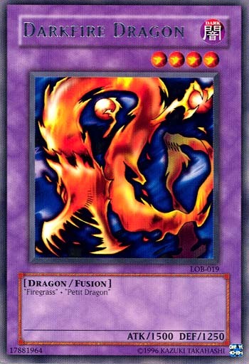 Darkfire Dragon [LOB-019] Rare | Gam3 Escape