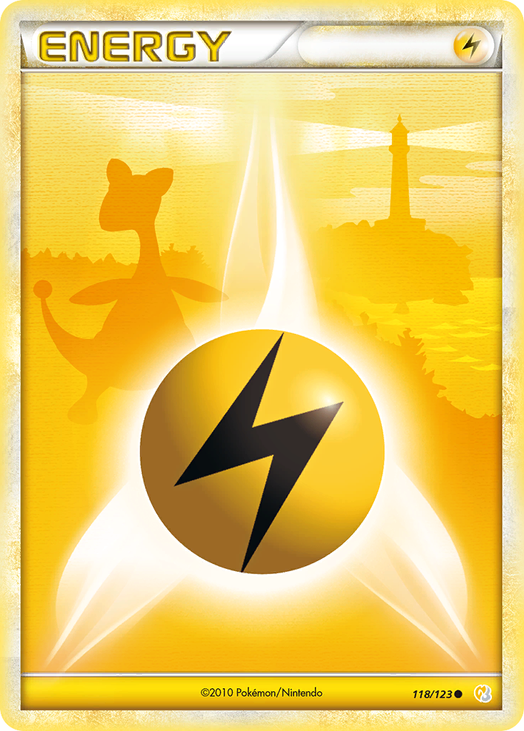 Lightning Energy (118/123) [HeartGold & SoulSilver: Base Set] | Gam3 Escape