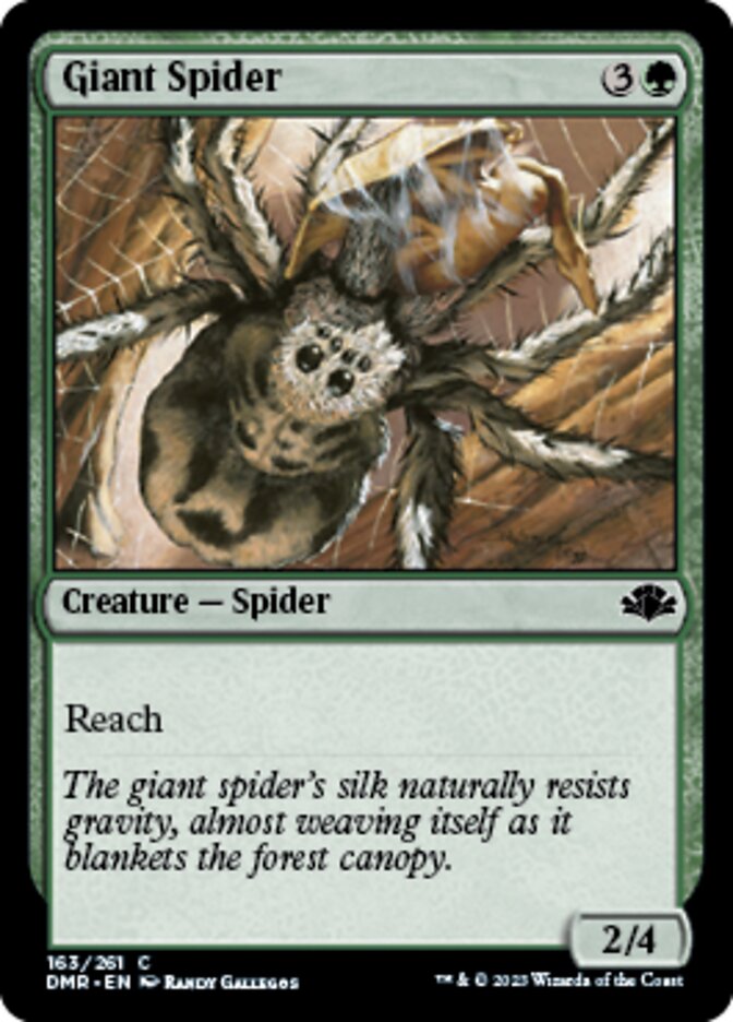 Giant Spider [Dominaria Remastered] | Gam3 Escape