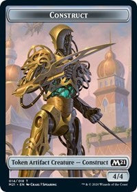 Construct // Goblin Wizard Double-sided Token [Core Set 2021 Tokens] | Gam3 Escape