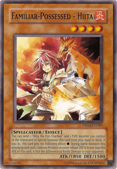 Familiar-Possessed - Hiita [DR04-EN088] Common | Gam3 Escape