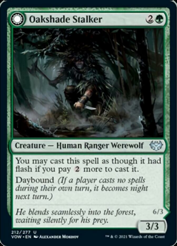 Oakshade Stalker // Moonlit Ambusher [Innistrad: Crimson Vow] | Gam3 Escape