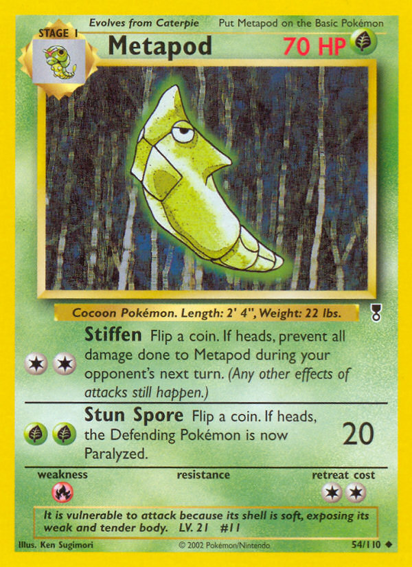 Metapod (54/110) [Legendary Collection] | Gam3 Escape