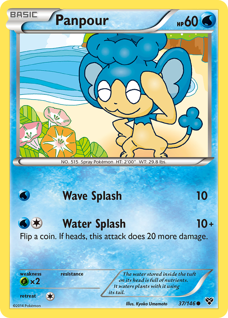 Panpour (37/146) [XY: Base Set] | Gam3 Escape