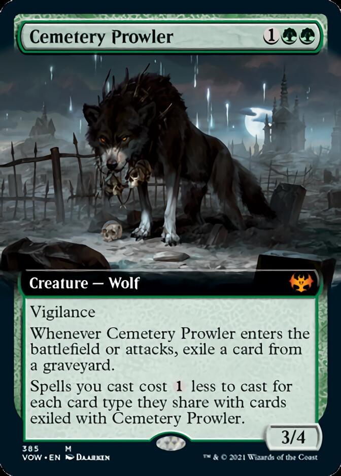 Cemetery Prowler (Extended) [Innistrad: Crimson Vow] | Gam3 Escape